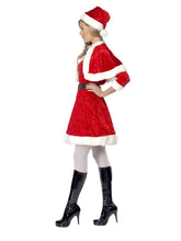 Load image into Gallery viewer, Miss Santa Costume, with Cape &amp; Belt Alternative View 1.jpg
