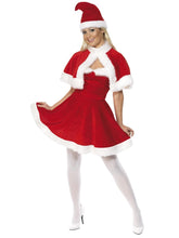 Load image into Gallery viewer, Miss Santa Costume, with Cape
