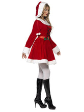 Load image into Gallery viewer, Miss Santa Costume, with Hood Alternative View 1.jpg
