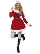 Miss Santa Costume, with Hood