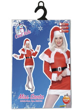 Load image into Gallery viewer, Miss Santa Fleece Costume Alternative View 3.jpg
