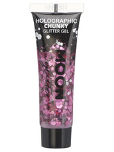 Load image into Gallery viewer, Moon Glitter Holographic Chunky Glitter Gel
