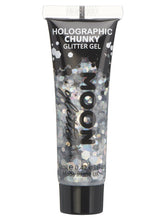 Load image into Gallery viewer, Moon Glitter Holographic Chunky Glitter Gel
