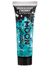 Load image into Gallery viewer, Moon Glitter Iridescent Chunky Glitter Gel
