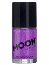 Load image into Gallery viewer, Moon Glow Neon UV Glitter Nail Polish
