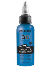 Load image into Gallery viewer, Moon Glow Neon UV Intense Fabric Paint 30ml
