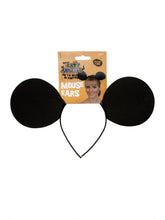 Load image into Gallery viewer, Mouse Ears on Headband Alternative View 1.jpg
