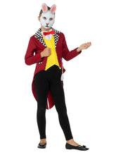 Load image into Gallery viewer, Mr White Rabbit Costume with Jacket Alternative View 3.jpg
