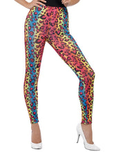Load image into Gallery viewer, Neon Leopard Print Leggings
