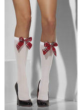 Load image into Gallery viewer, Opaque Knee High Socks Alternative View 1.jpg
