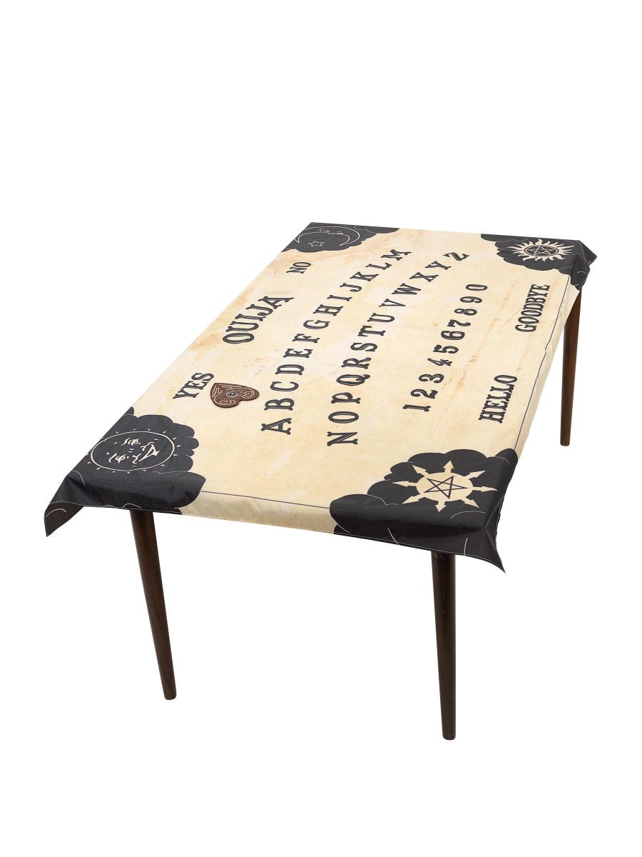 Ouija Board Table Cloth & Planchette Coaster