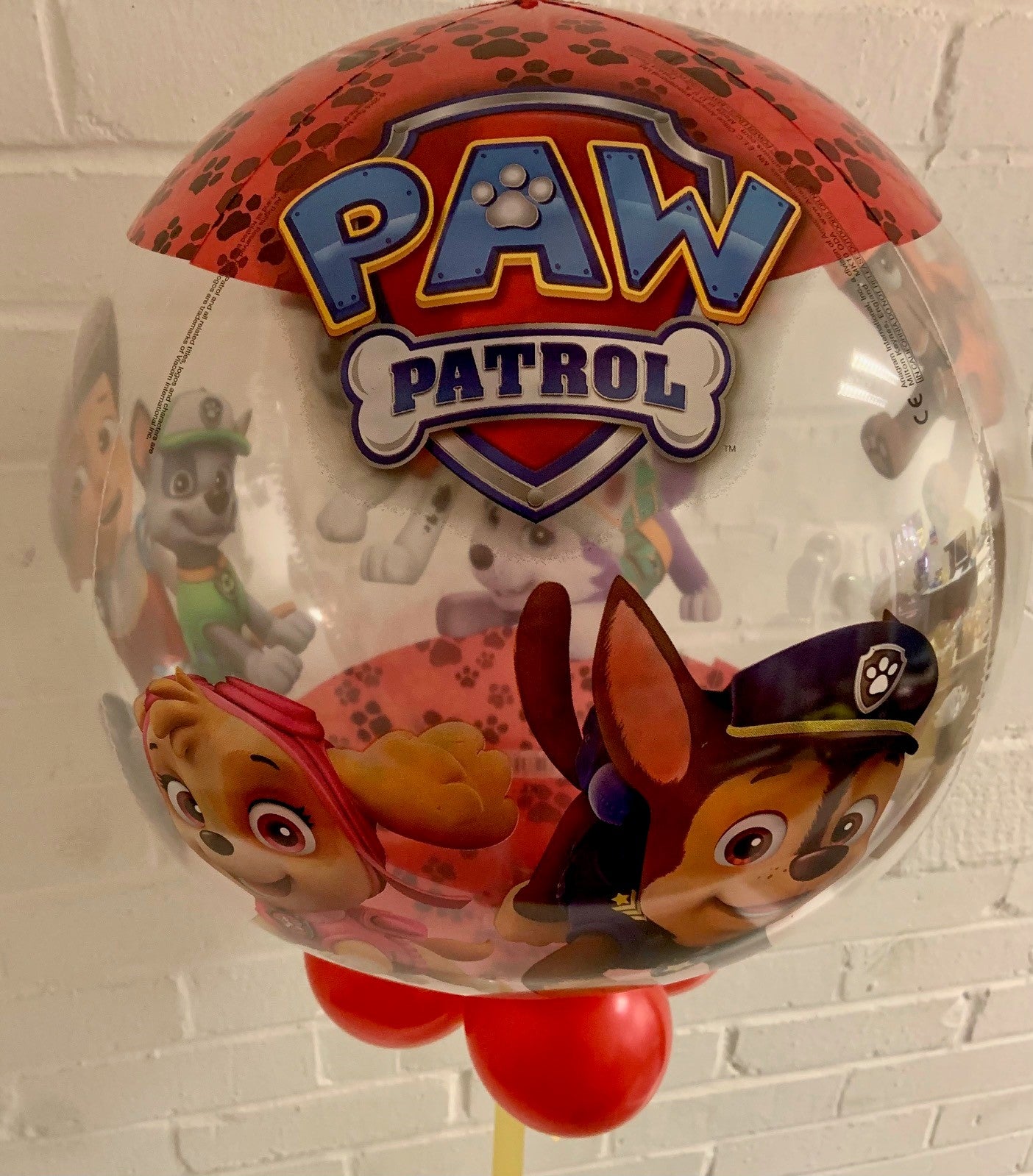 Ballon Foil Orbz Pat'Patrouille (PAW Patrol)