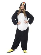 Load image into Gallery viewer, Penguin Costume, with Hooded All in One Alternative View 3.jpg

