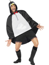 Load image into Gallery viewer, Penguin Party Poncho Alternative View 3.jpg
