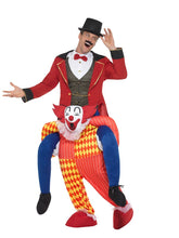 Load image into Gallery viewer, Piggyback Clown Costume Alternative View 3.jpg
