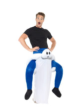 Load image into Gallery viewer, Piggyback Ghost Costume Alternative View 1.jpg
