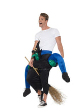 Load image into Gallery viewer, Piggyback Witch Costume Alternative View 1.jpg
