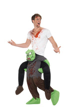 Load image into Gallery viewer, Piggyback Zombie Costume Alternative View 1.jpg
