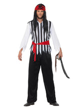 Load image into Gallery viewer, Pirate Costume, Black &amp; White
