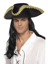 Load image into Gallery viewer, Pirate Hat, Black
