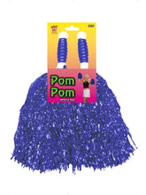 Load image into Gallery viewer, Pom Poms Metallic, Blue Alternative View 1.jpg
