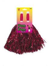 Load image into Gallery viewer, Pom Poms Metallic, Red Alternative View 1.jpg
