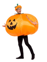 Load image into Gallery viewer, Pumpkin Inflatable Costume Alternative View 1.jpg

