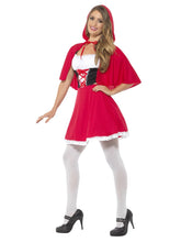 Load image into Gallery viewer, Red Riding Hood Costume, Short Dress Alternative View 1.jpg

