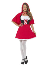 Load image into Gallery viewer, Red Riding Hood Costume, Short Dress
