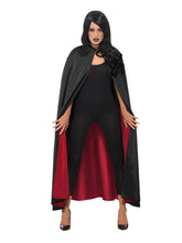 Load image into Gallery viewer, Reversible Cape, Red Alternative View 3.jpg
