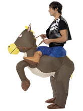 Load image into Gallery viewer, Ride Em Cowboy Inflatable Costume Alternative View 1.jpg

