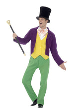 Load image into Gallery viewer, Roald Dahl Willy Wonka Costume, Adults Alternative View 3.jpg
