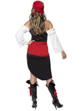 Load image into Gallery viewer, Sassy Pirate Wench Costume Alternative View 2.jpg
