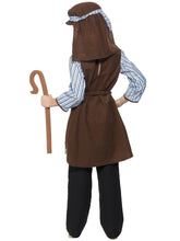 Load image into Gallery viewer, Shepherd Costume, Child, Blue &amp; Brown Alternative View 2.jpg
