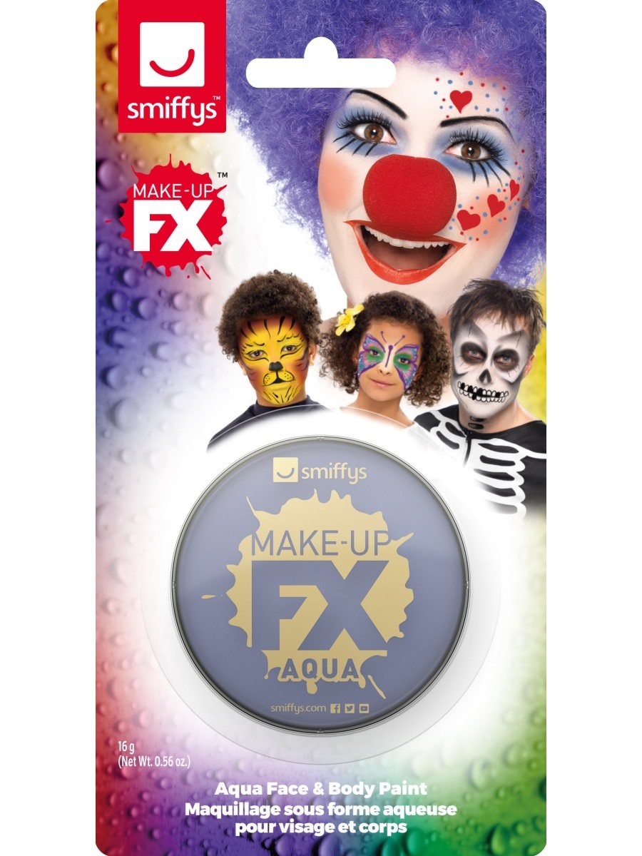 Smiffys Make-Up FX, on Display Card, Purple