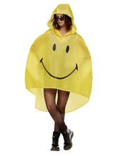 Load image into Gallery viewer, Smiley Party Poncho Alternative Image
