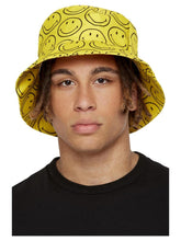 Load image into Gallery viewer, Smiley Printed Bucket Hat Alternative Image
