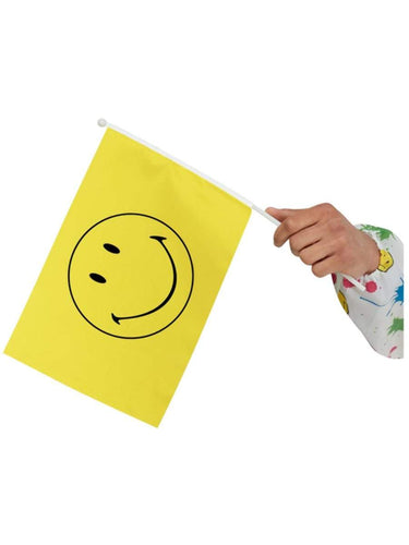 Smiley Small Handheld Flags