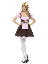 Load image into Gallery viewer, Tavern Girl Costume, Brown, Short
