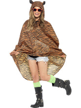Load image into Gallery viewer, Tiger Party Poncho
