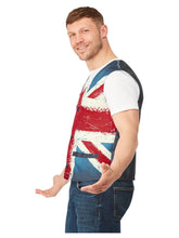 Load image into Gallery viewer, Union Jack Waistcoat Side
