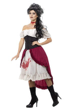 Load image into Gallery viewer, Victorian Slasher Victim Costume Alternative View 1.jpg
