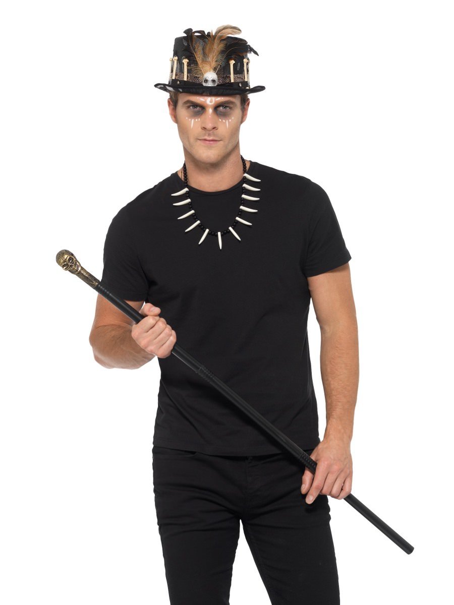 Voodoo Kit, with Feather Top Hat