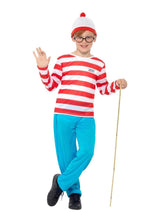 Load image into Gallery viewer, Where&#39;s Wally? Costume, Child

