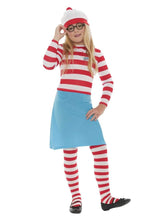Load image into Gallery viewer, Where&#39;s Wally? Wenda Child Costume
