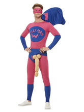 Load image into Gallery viewer, Mens Willyman Superhero Costume
