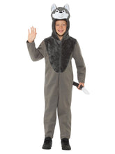 Load image into Gallery viewer, Wolf Costume Grey
