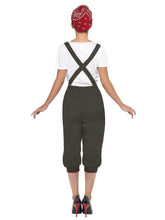 Load image into Gallery viewer, WW2 Land Girl Costume, Green Alternative View 2.jpg
