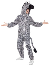 Load image into Gallery viewer, Zebra Costume, with Bodysuit and Hood

