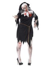 Load image into Gallery viewer, Zombie Bloody Sister Mary Costume Alternative View 3.jpg
